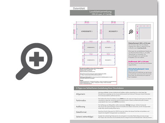 Product Bild loseblattsammlung_din_a4_quer__156_bl__tter_pro_sammlung__vorne_farbig_und_hinten_schwarz_(4_1)