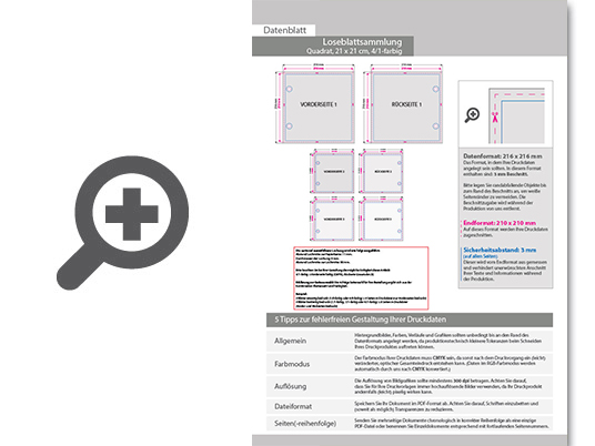 Product Bild loseblattsammlung_21_0_cm_x_21_0_cm__88_bl__tter_pro_sammlung__vorne_farbig_und_hinten_schwarz_(4_1)